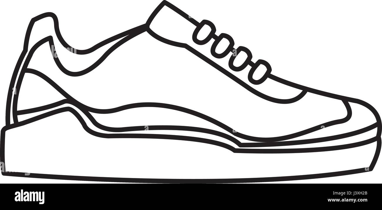 Shoe Sketch High Resolution Stock Photography and Images - Alamy