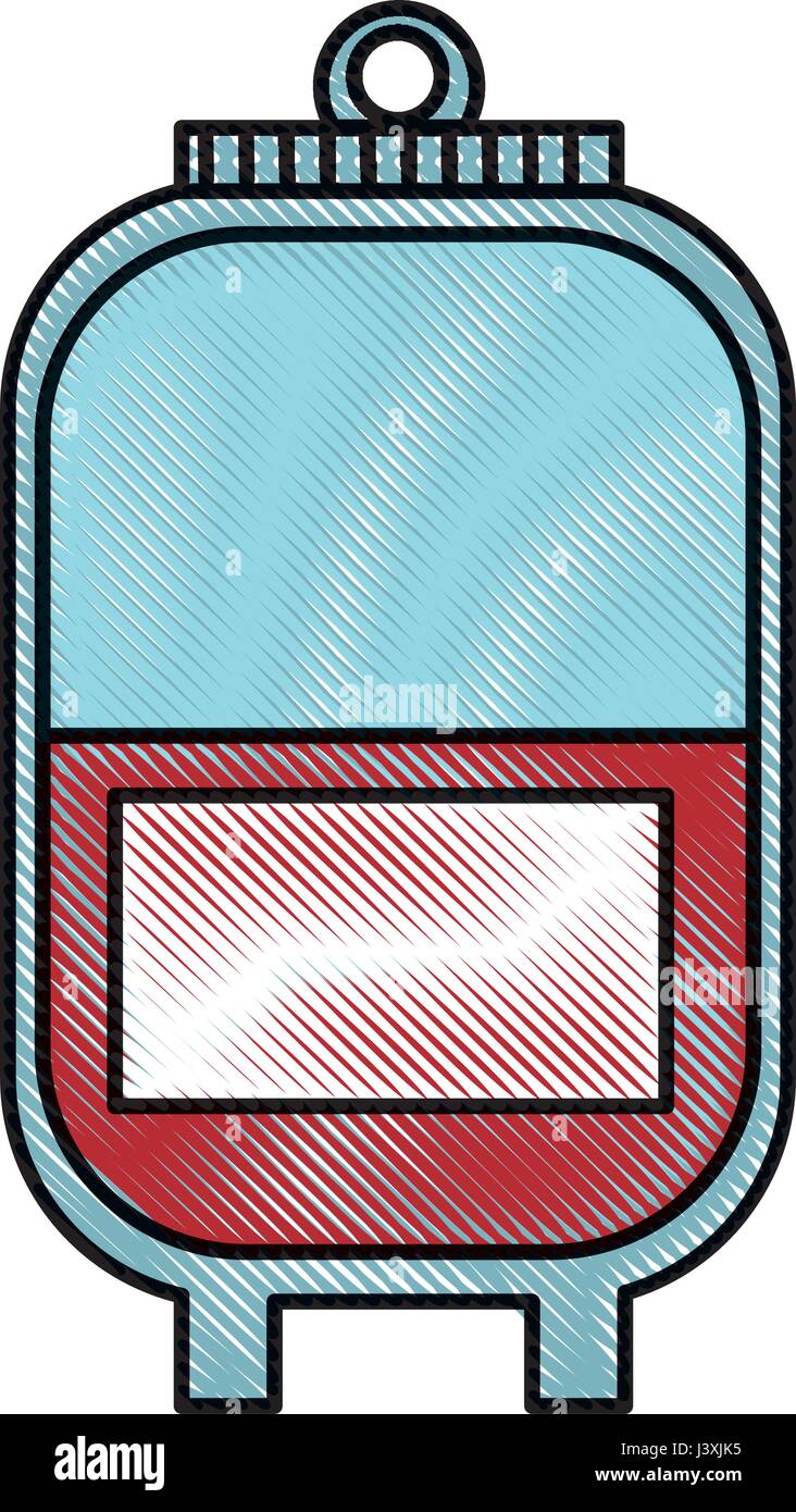 drawing bag blood healthy care medicine image Stock Vector Image & Art