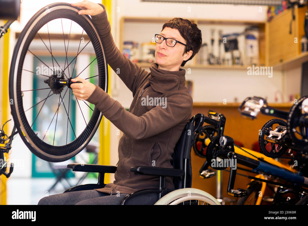 Wheelchair repair hires stock photography and images Alamy