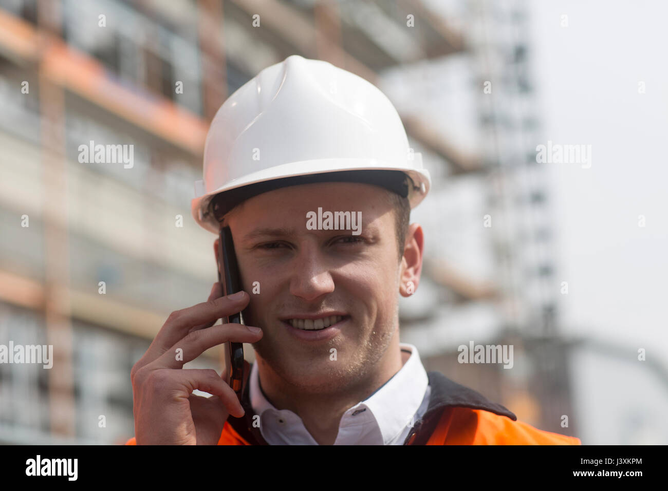 Civil engineer male hard hat hi-res stock photography and images - Alamy