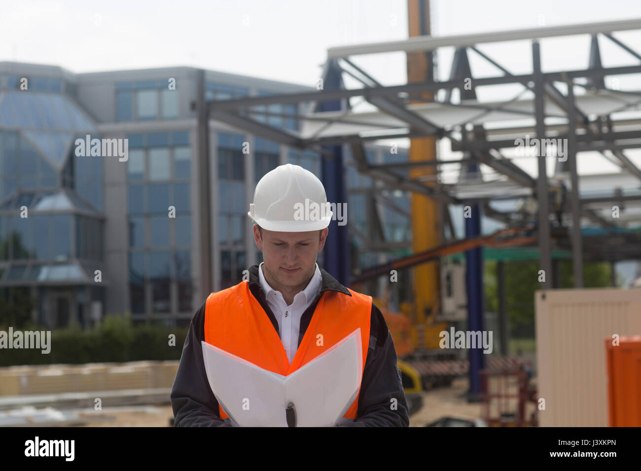 Civil engineer male hard hat hi-res stock photography and images - Alamy