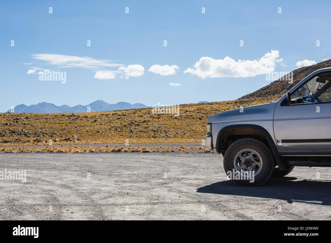 Vehicle, San Pedro de Atacama, Chile Stock Photo