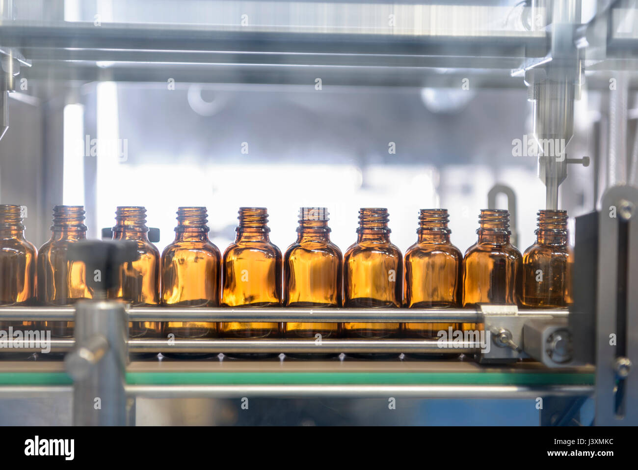 Manufacturing glass bottles in factory hires stock photography and images Alamy