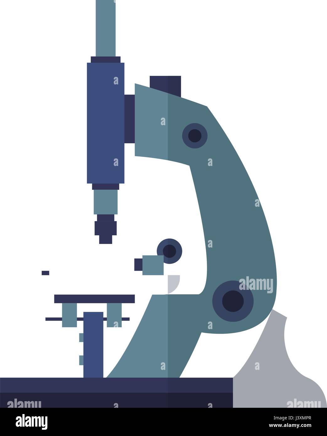 microscope test equipment laboratory study Stock Vector Image & Art - Alamy