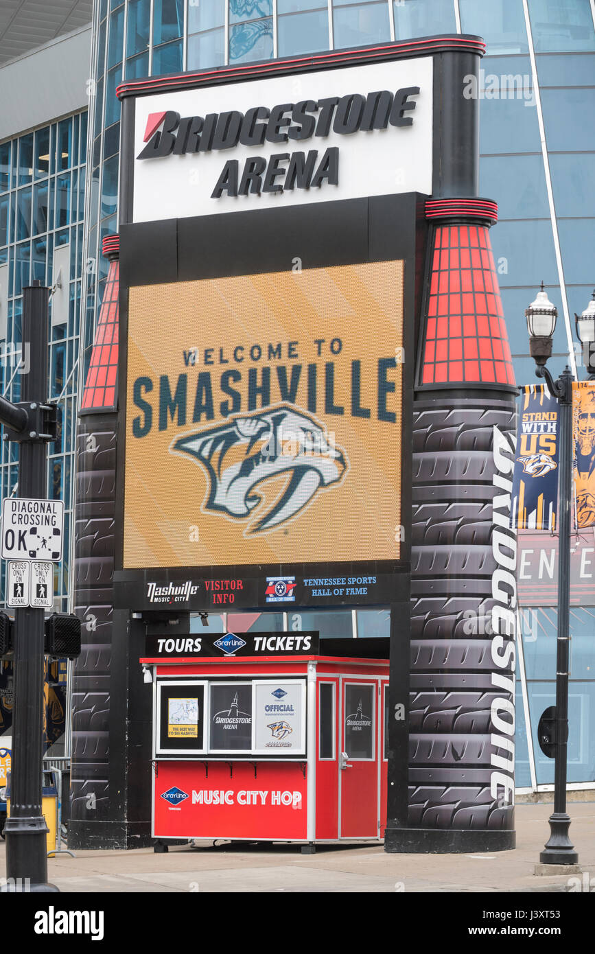 Bridgestone arena nashville arena hi-res stock photography and images -  Alamy