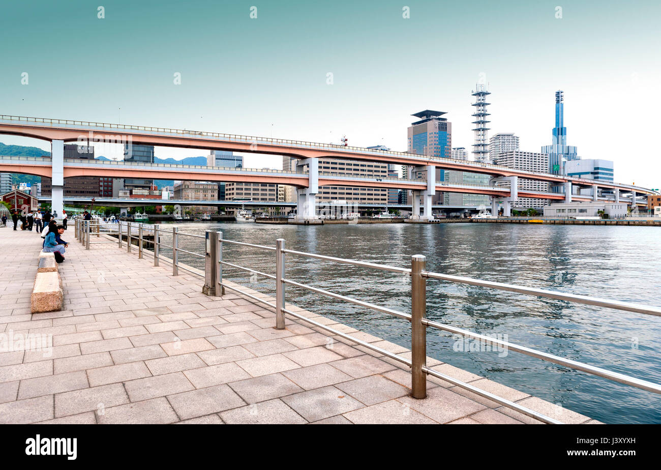 Kobe earthquake hanshin expressway hi-res stock photography and images ...
