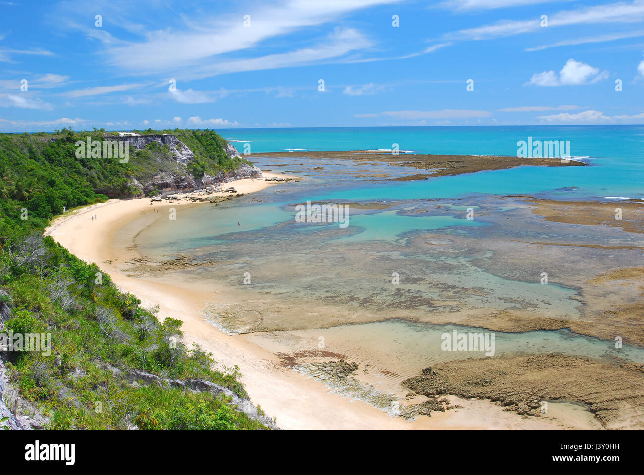 Espelho beach, Bahia Stock Photo