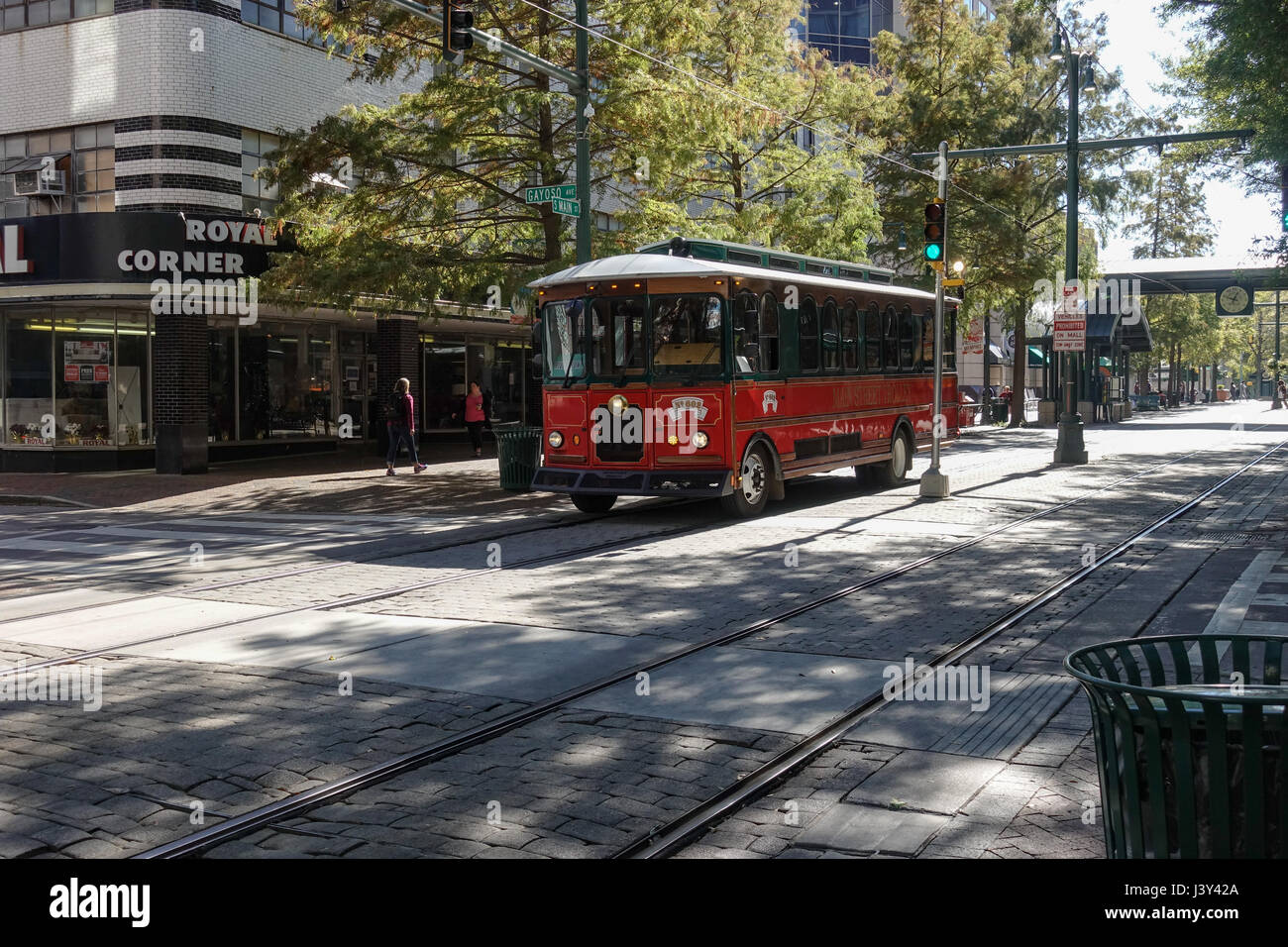 Trolley bus stop hires stock photography and images Alamy
