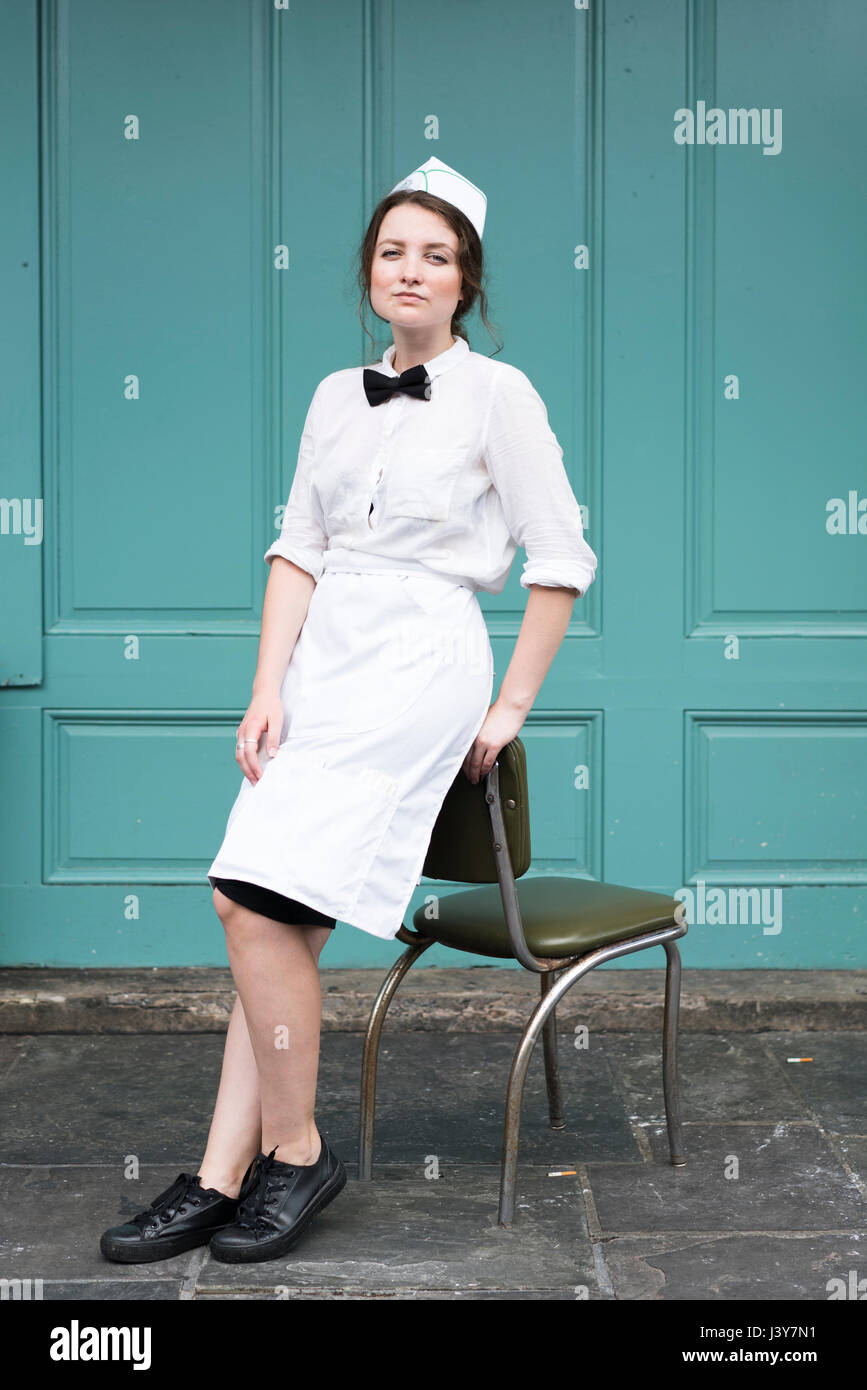 Waitress uniform hi-res stock photography and images - Alamy