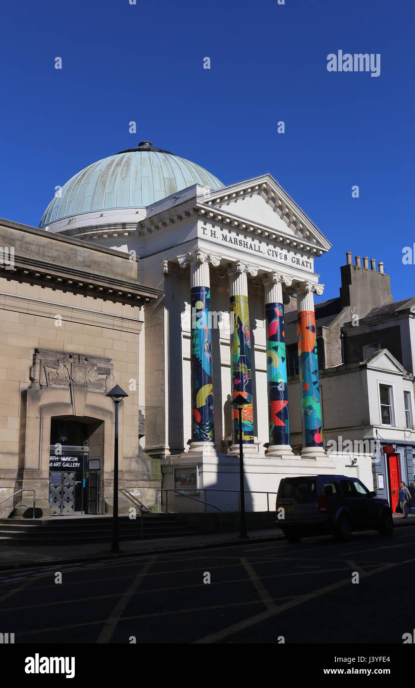 Perth Museum and Art Gallery Perth Scotland May 2017 Stock Photo Alamy