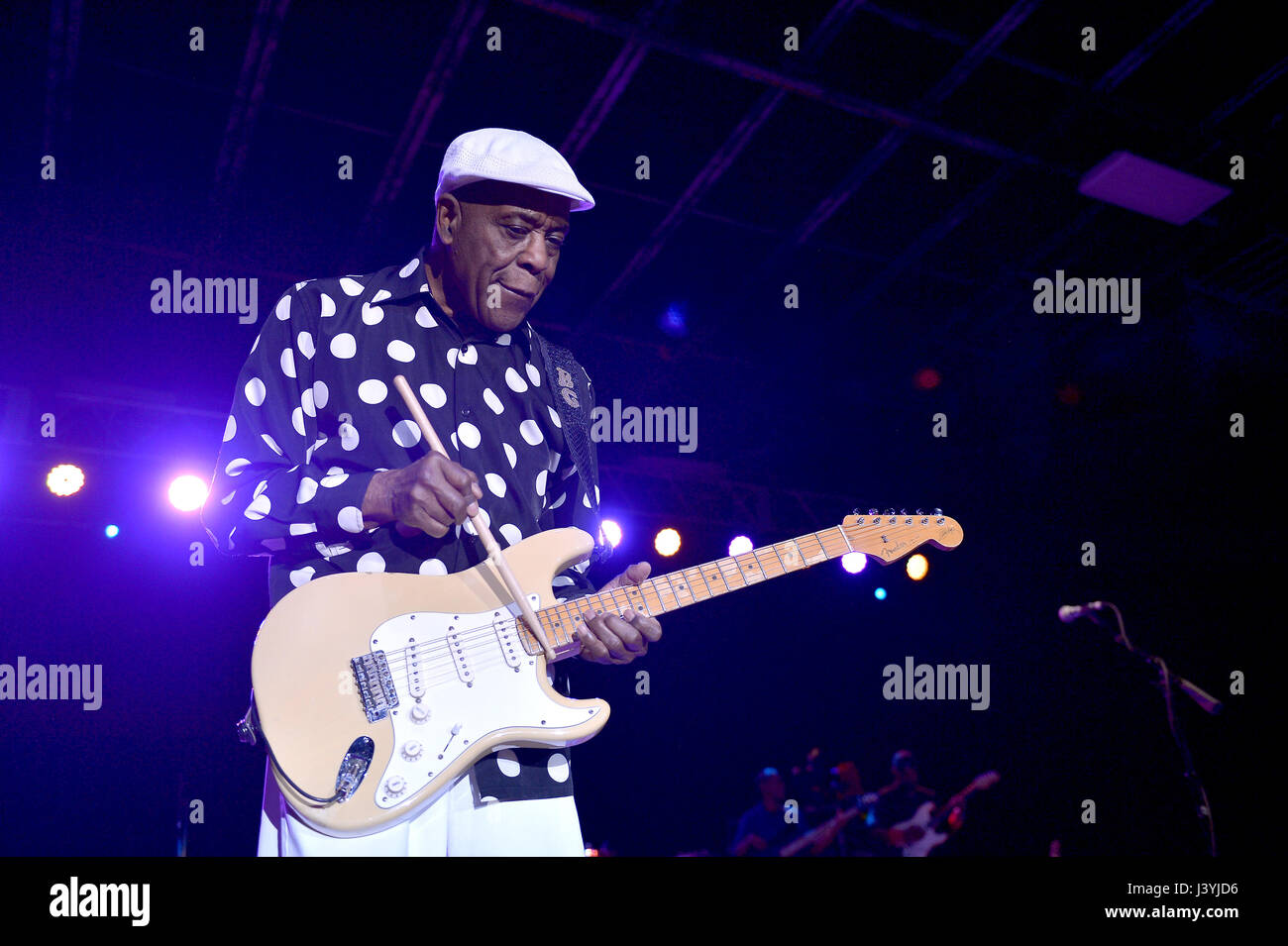 Buddy Guy Performing Live Onstage At Pompano Beach Amphitheatre In ...