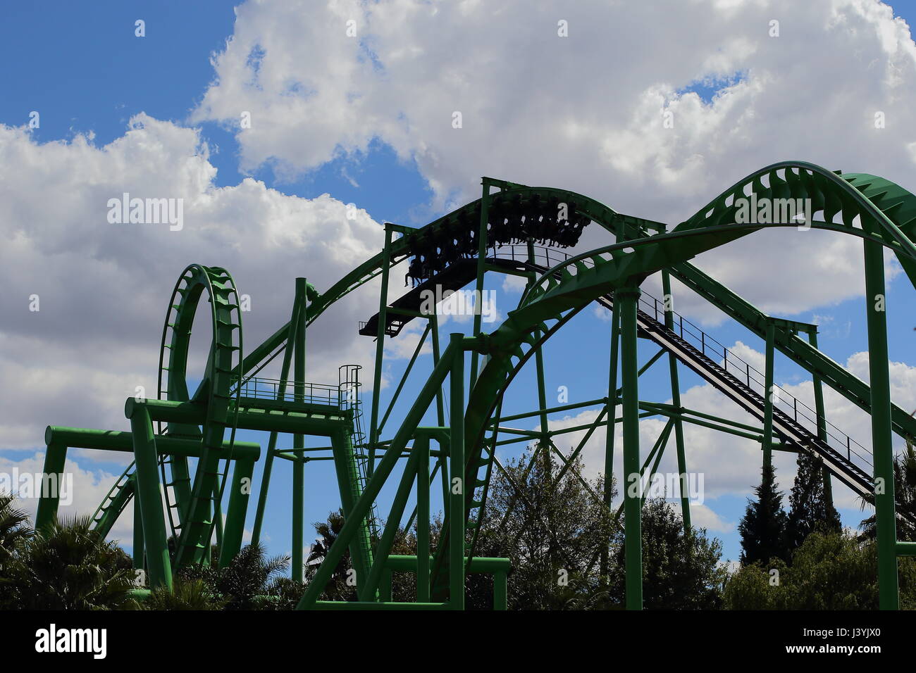 Thrill seekers and adrenaline junkies enjoy the high rides at Gold Reef