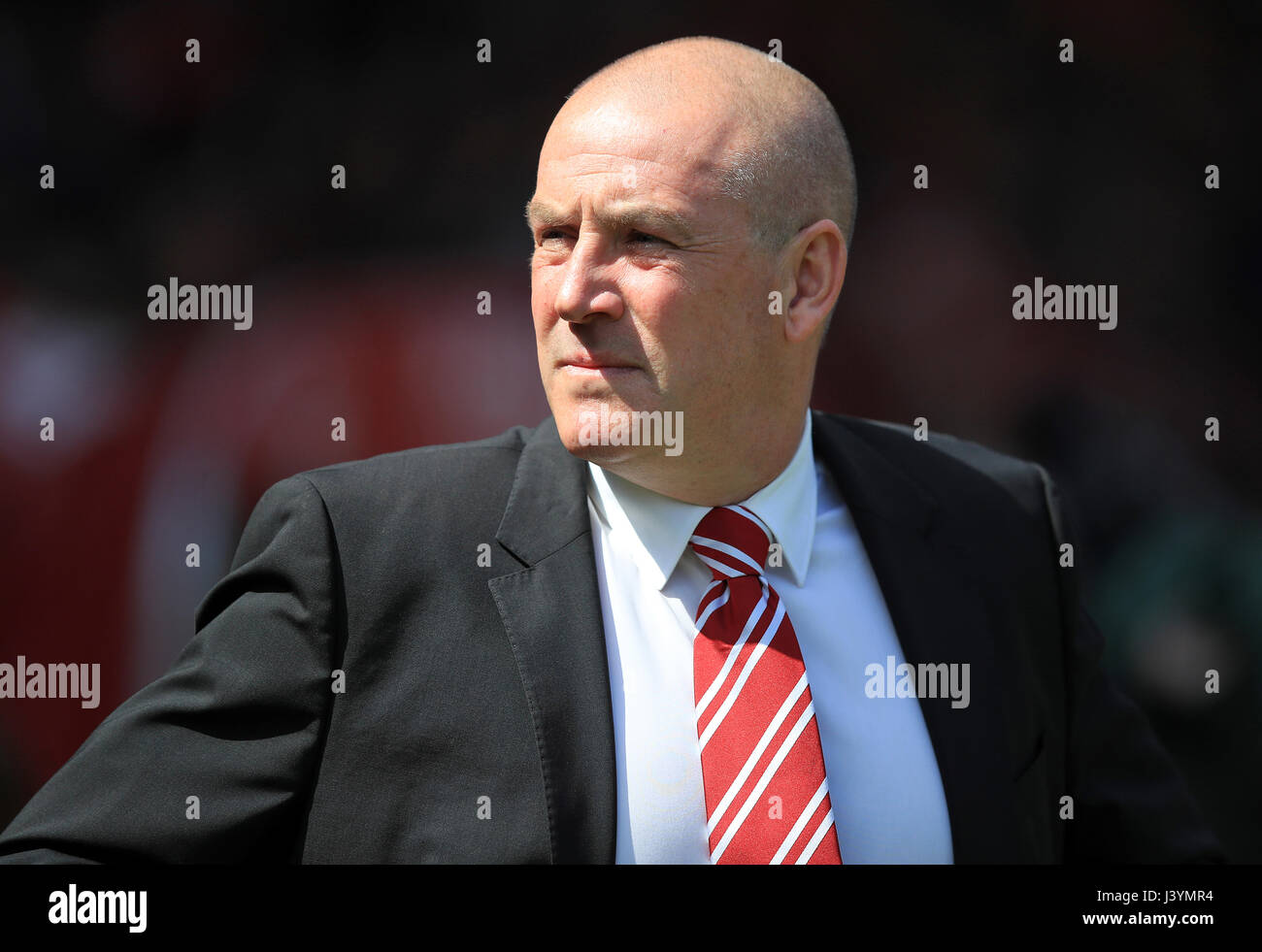 Nottingham Forest manager Mark Warburton Stock Photo Alamy