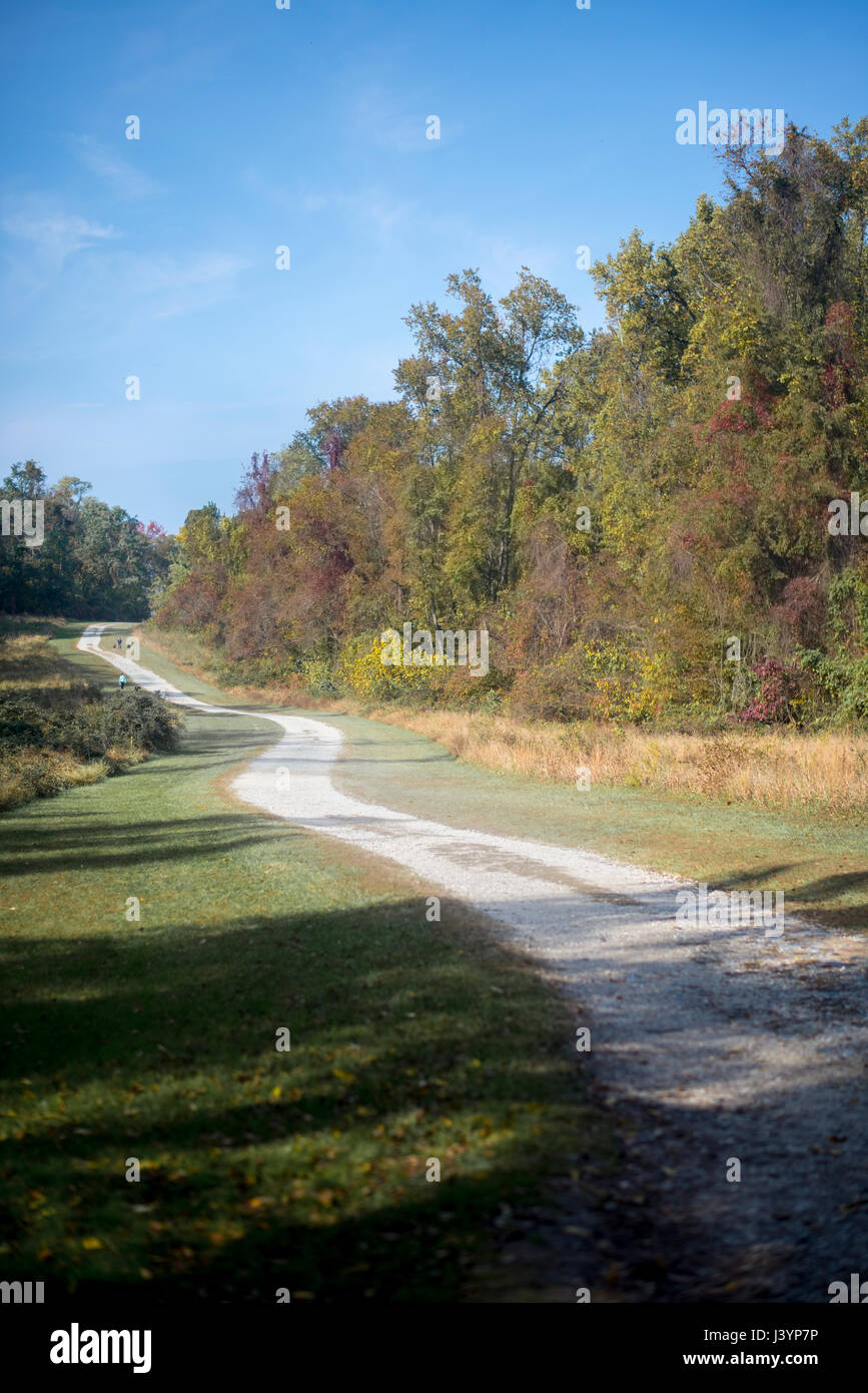 Rural pathway Stock Photo