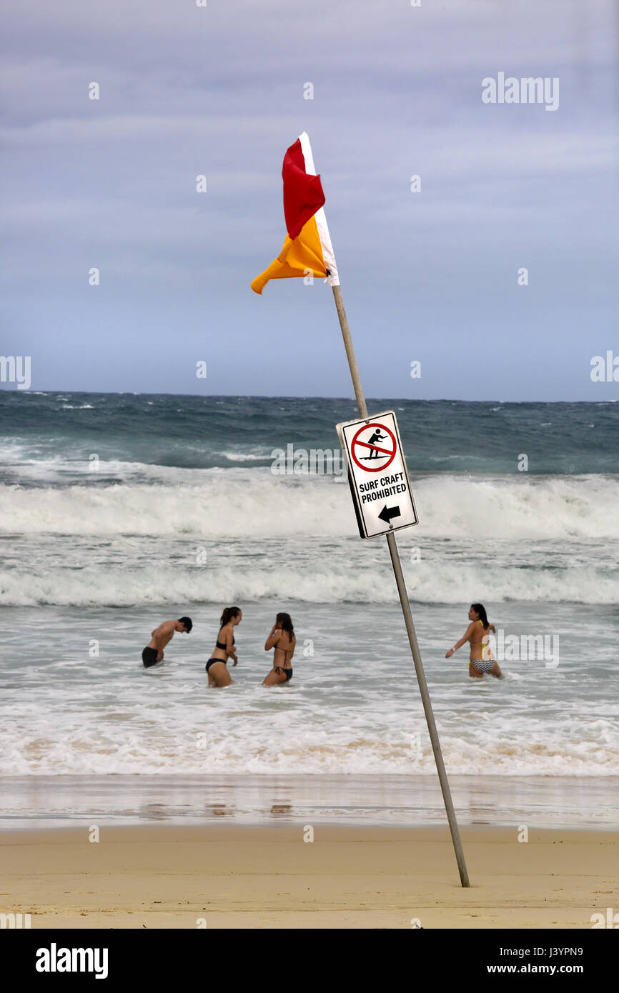 Surfing flags on the beach hires stock photography and images Alamy