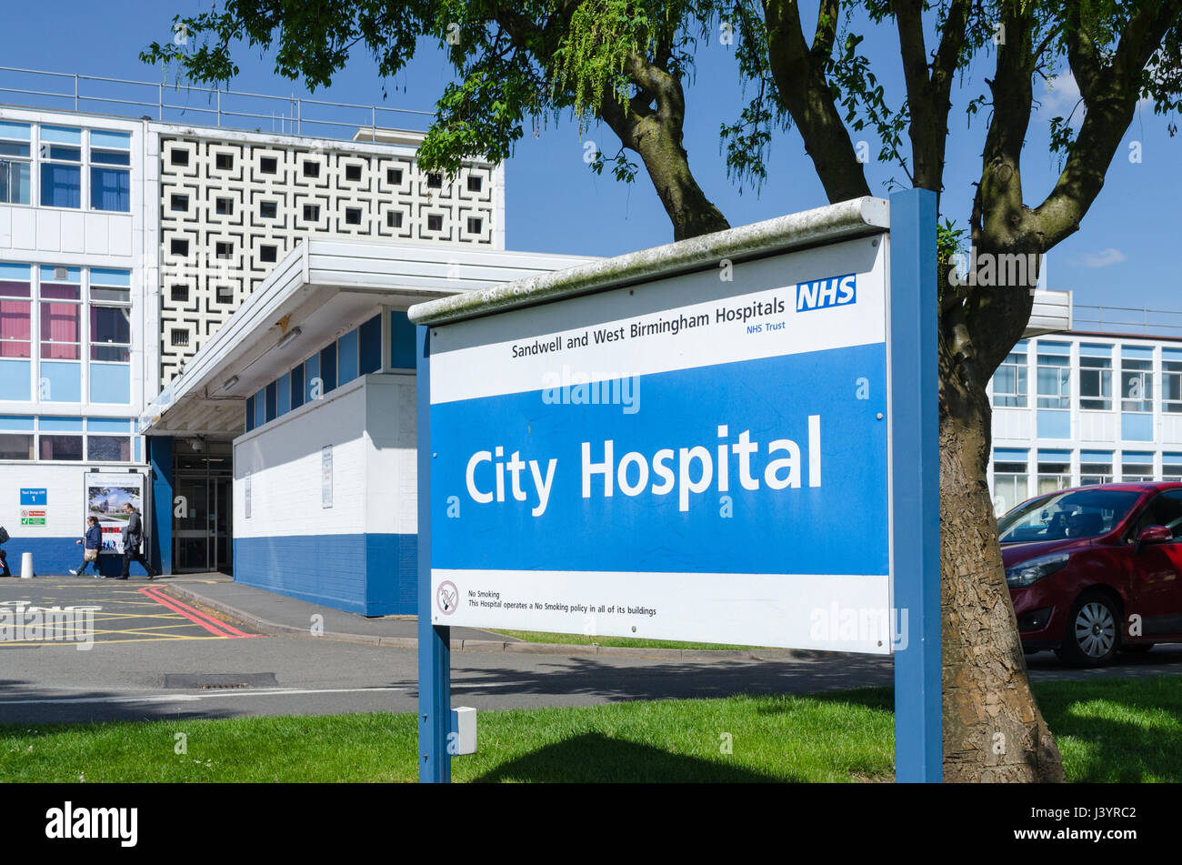 City Hospital and Birmingham Treatment Centre on the Dudley Road in