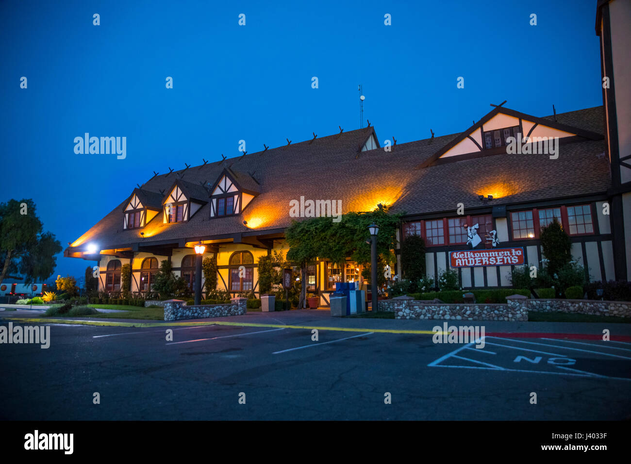 The Split Pea Andersons restaurant at the Santa Nella truck stop in the