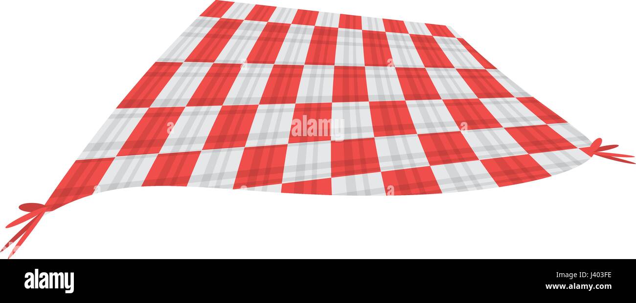 Picnic blanket isolated Stock Vector Image & Art Alamy