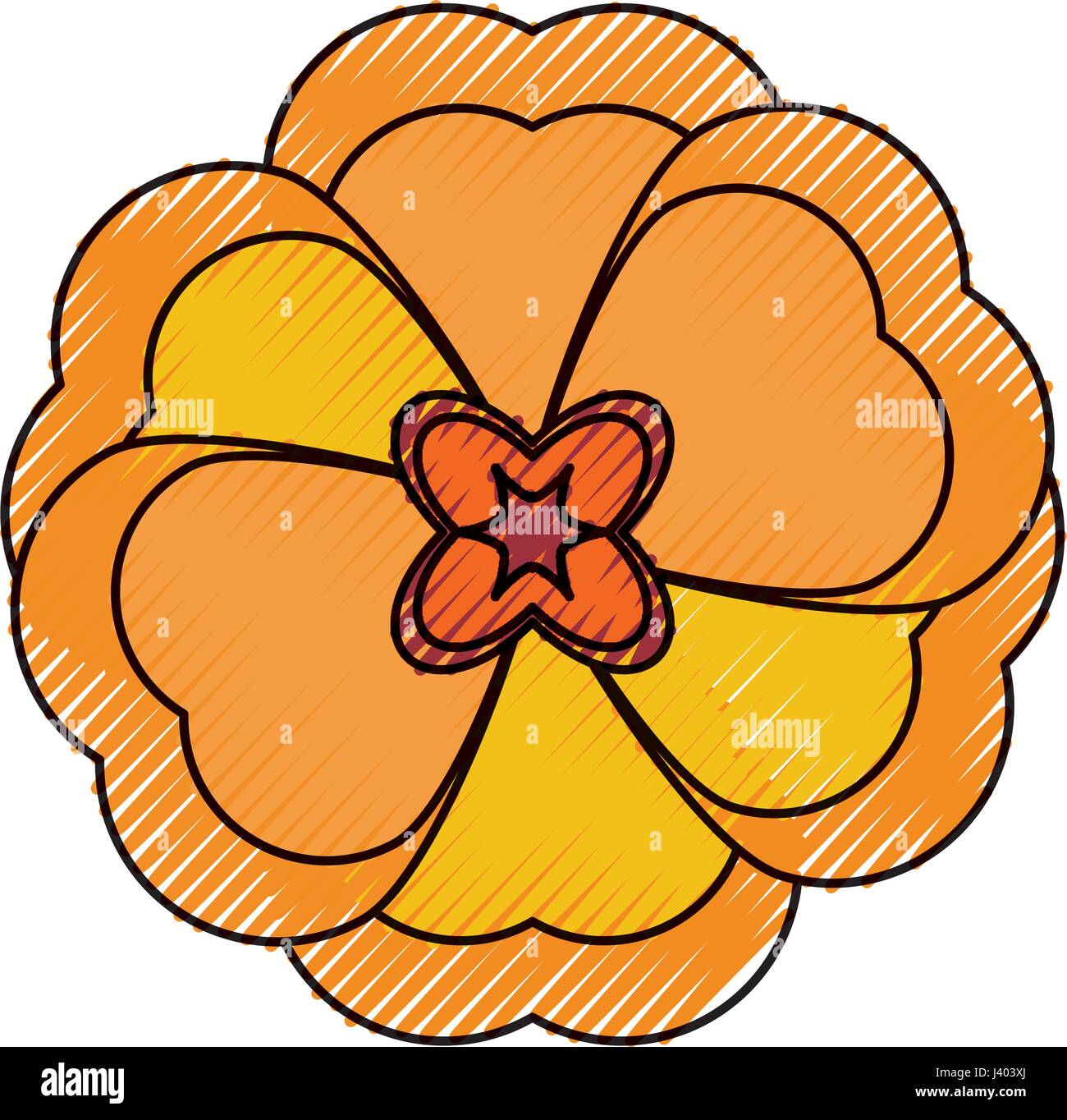 Beautiful flower ornament Stock Vector Image & Art - Alamy