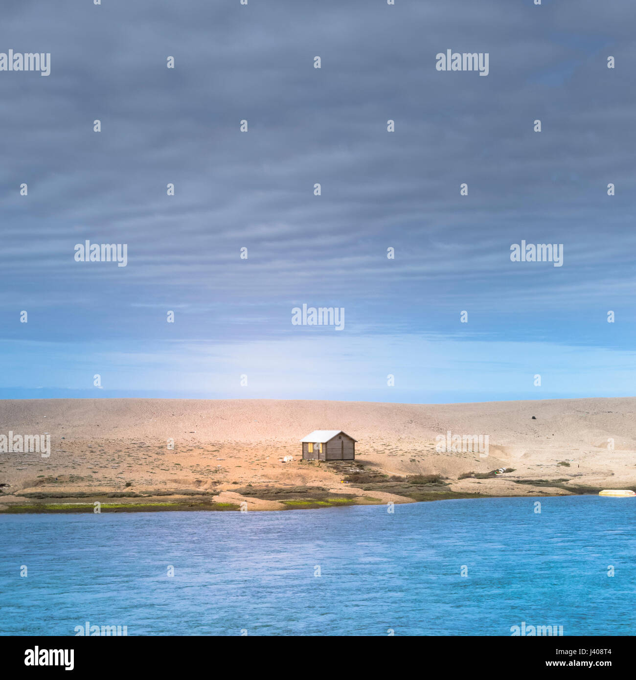 Blue beach huts blue beach hut hires stock photography and images Alamy