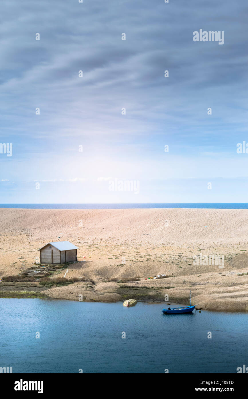 Blue beach huts blue beach hut hires stock photography and images Alamy