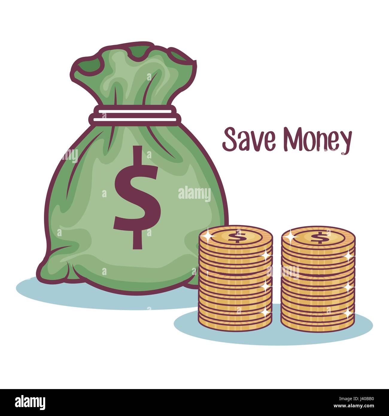 Money-related objects design Stock Vector Image & Art - Alamy