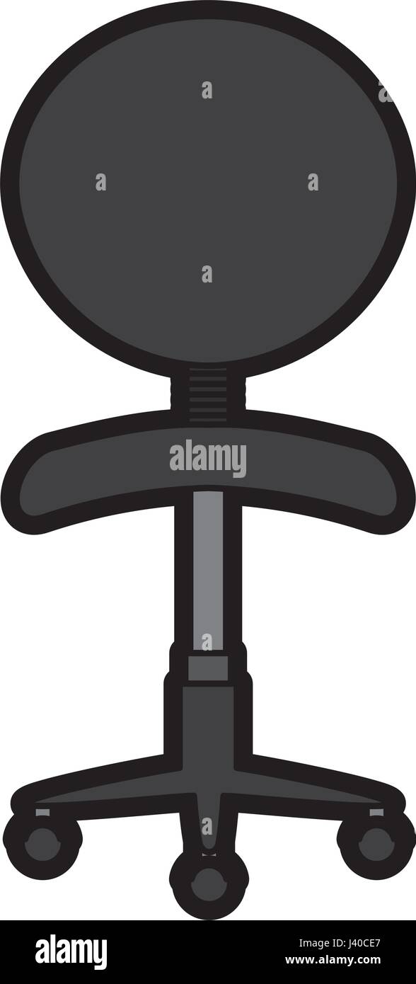 office chair isolated icon Stock Vector Image & Art - Alamy