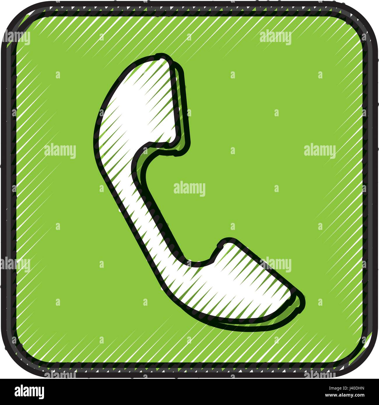 telephone call application icon Stock Vector Image & Art - Alamy