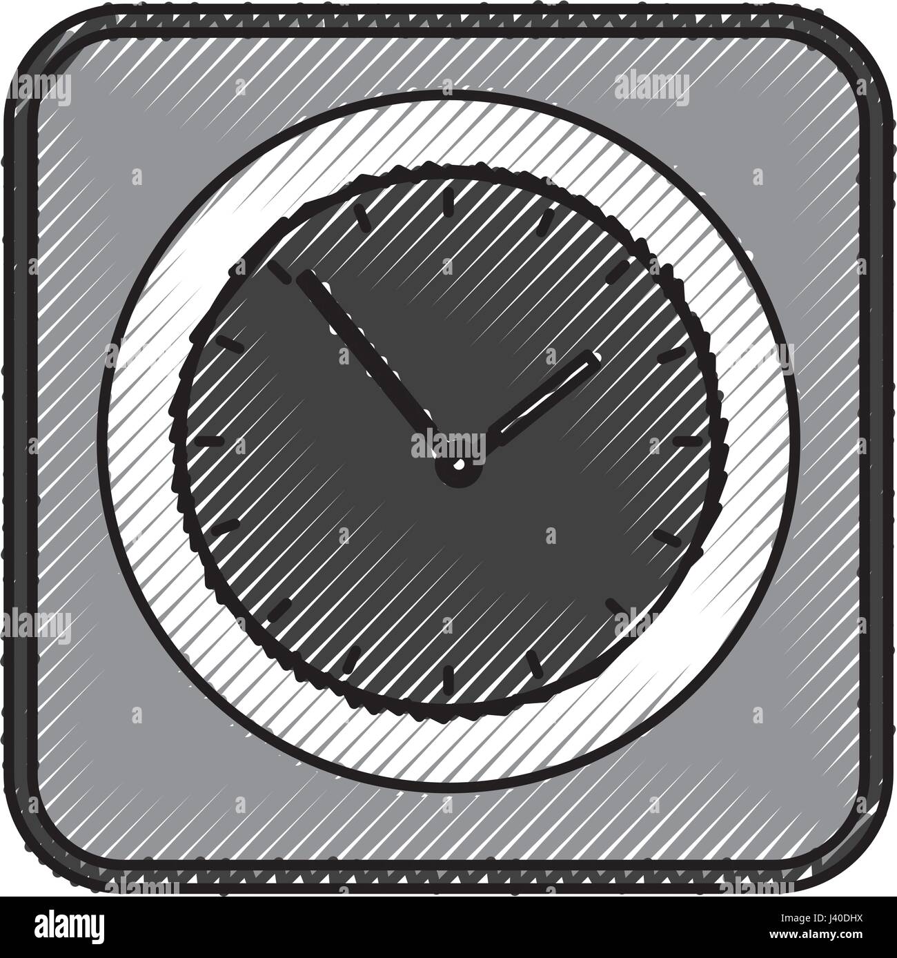 time clock application icon Stock Vector Image & Art - Alamy