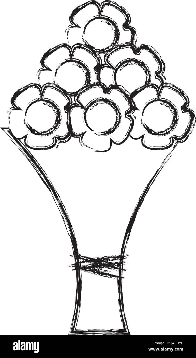 bouquet of roses icon Stock Vector Image & Art - Alamy