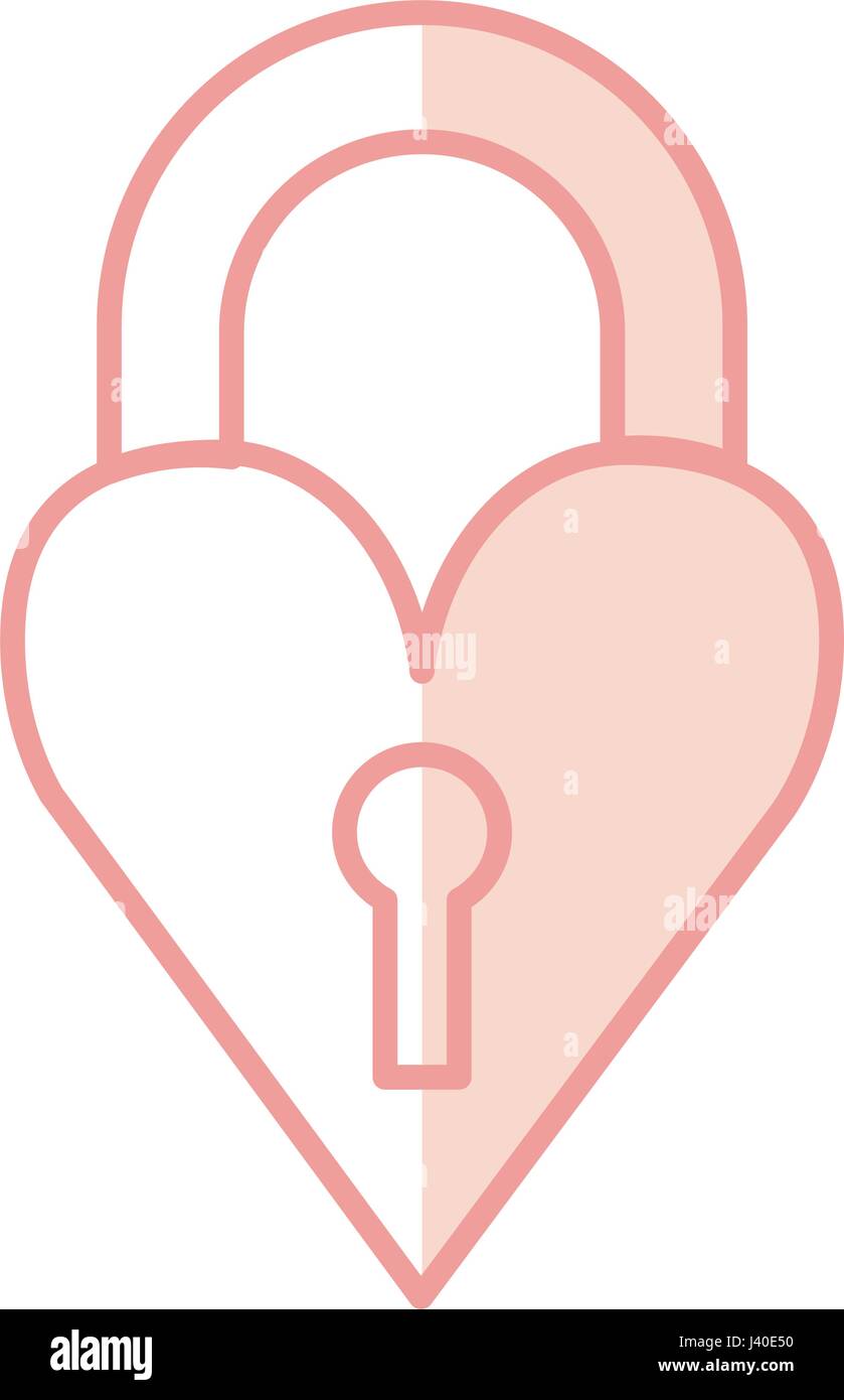 Heart love key hole romantic hi-res stock photography and images - Alamy