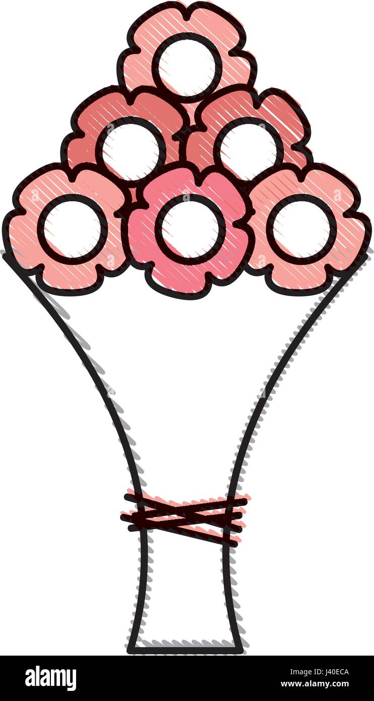 bouquet of roses icon Stock Vector Image & Art - Alamy