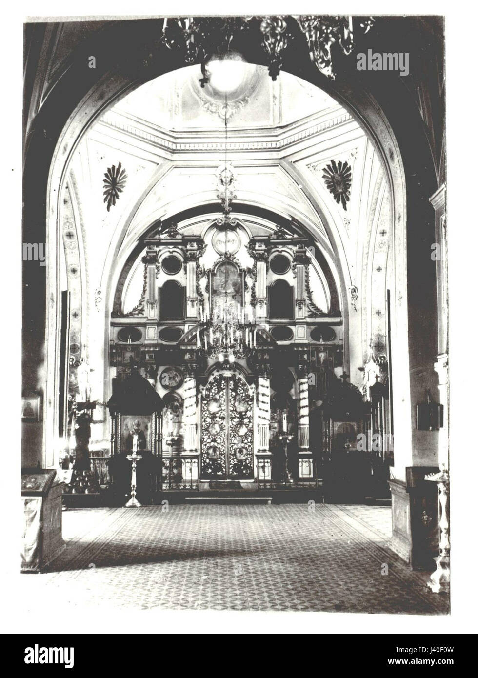 Krasnoe Selo Troitckaja cerkov 1910 e 03 Stock Photo