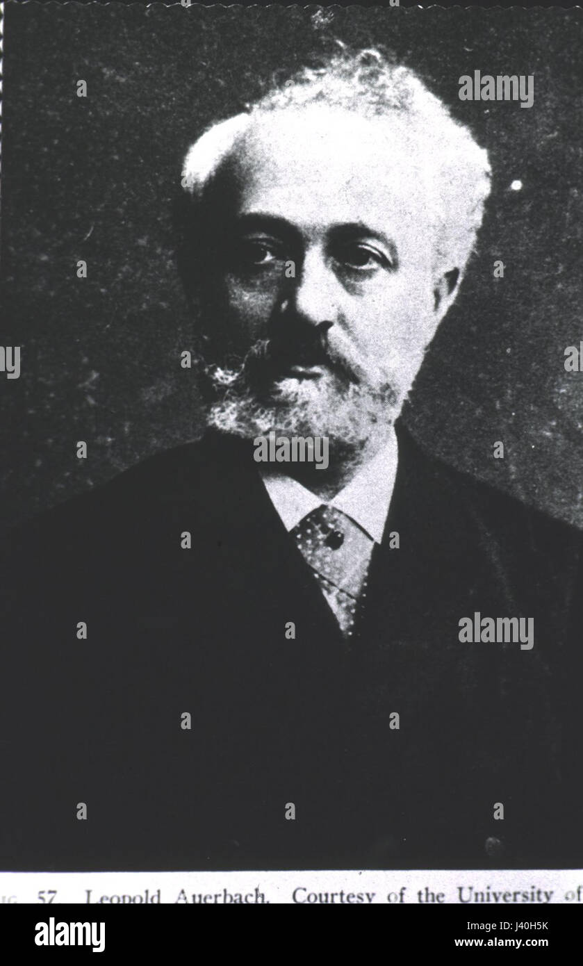 Leopold auerbach Stock Photo