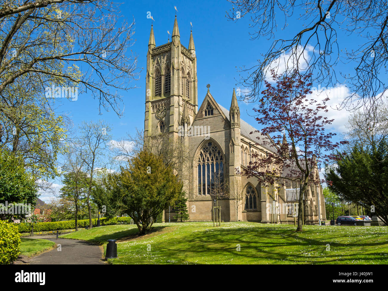 St. Peter's Church, Bolton, Manchester, England, UK. Commonly known as