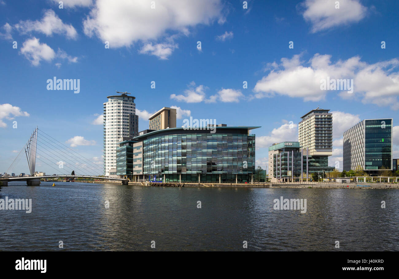 BBC Studios at MediaCityUK, Salford Quays Stock Photo Alamy