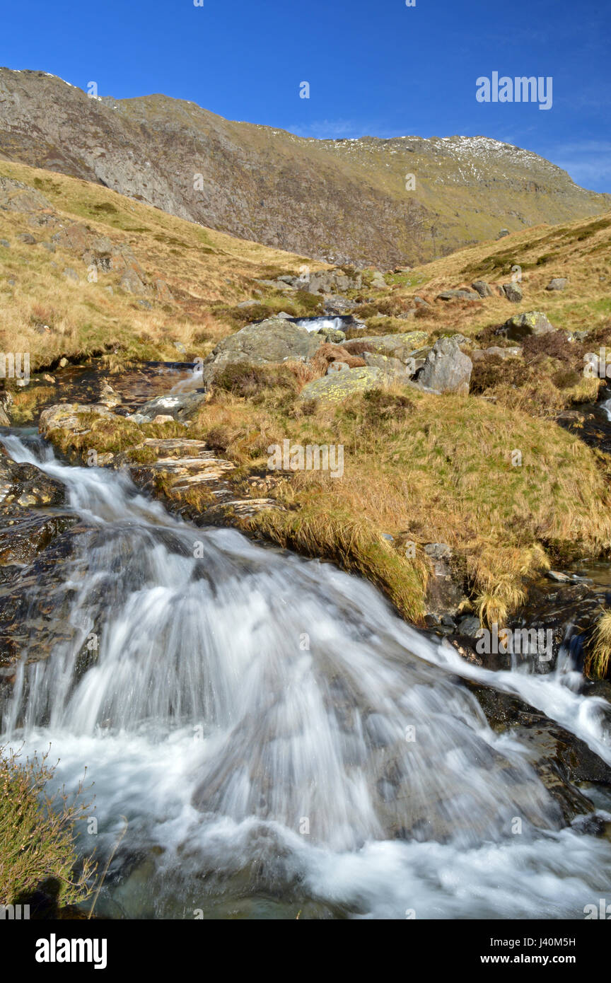 Watkin Path Snowdonia Stock Photo - Alamy