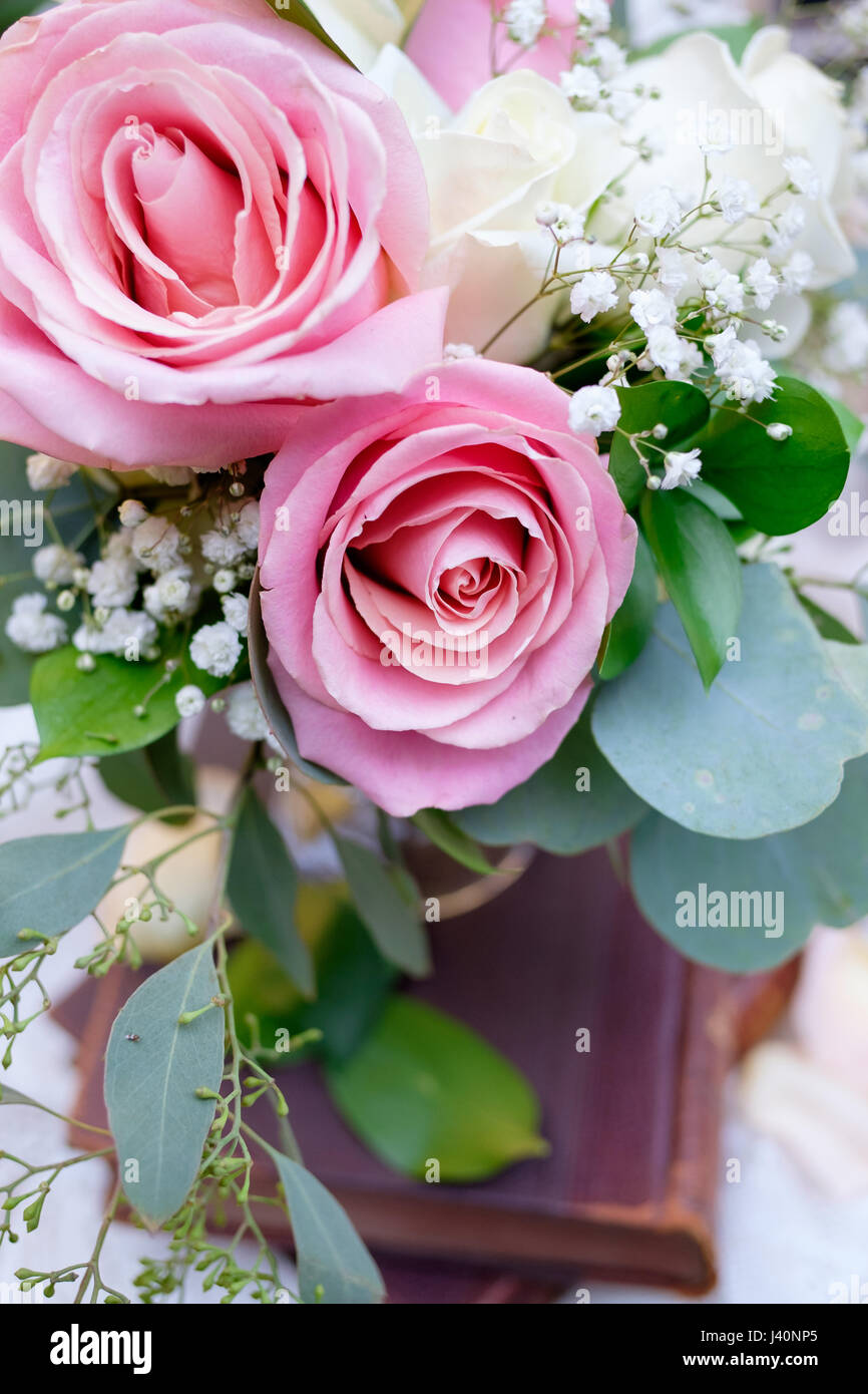 Wedding Flower Decorations Stock Photo - Alamy