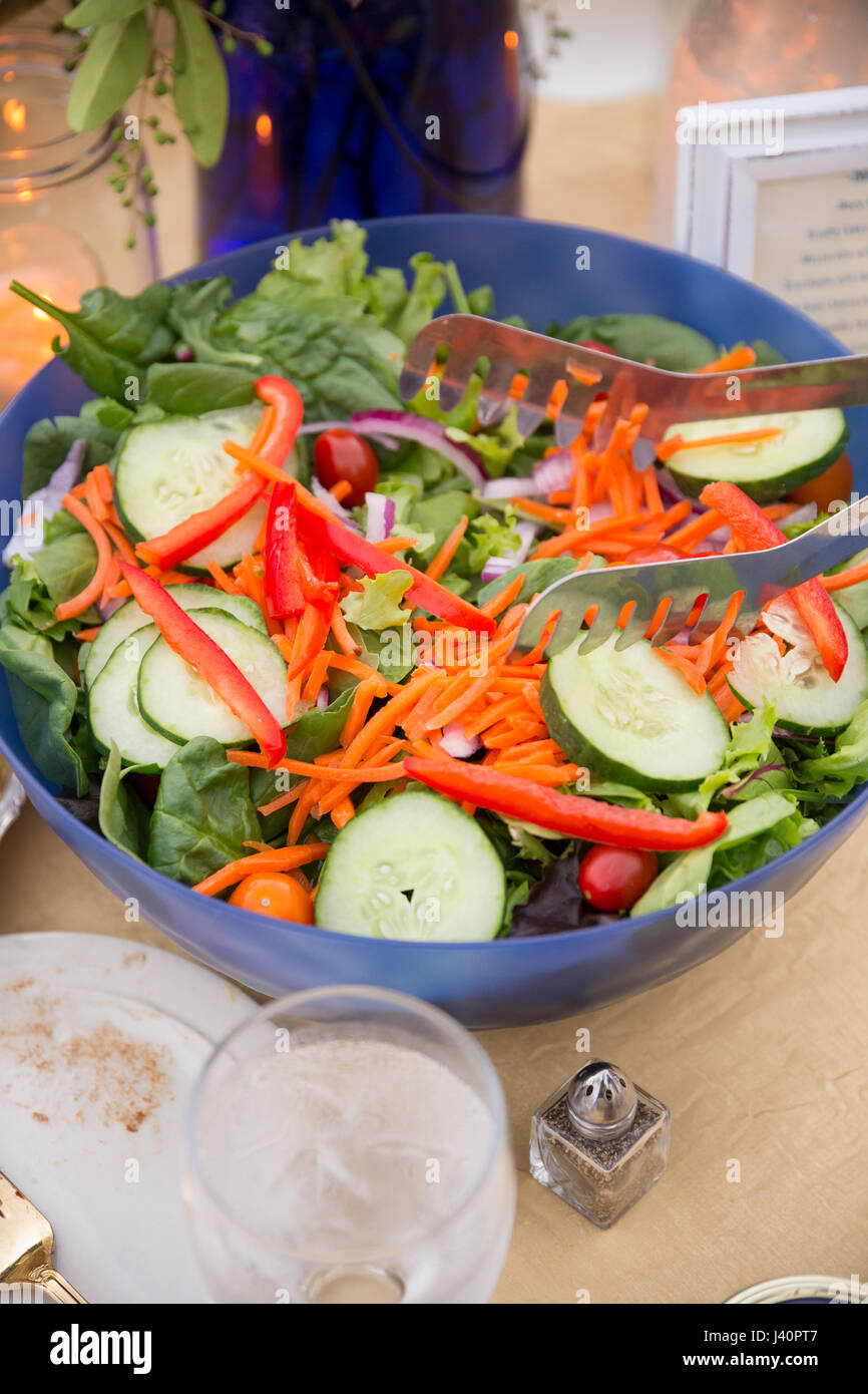 Wedding Reception Buffet Food Stock Photo - Alamy