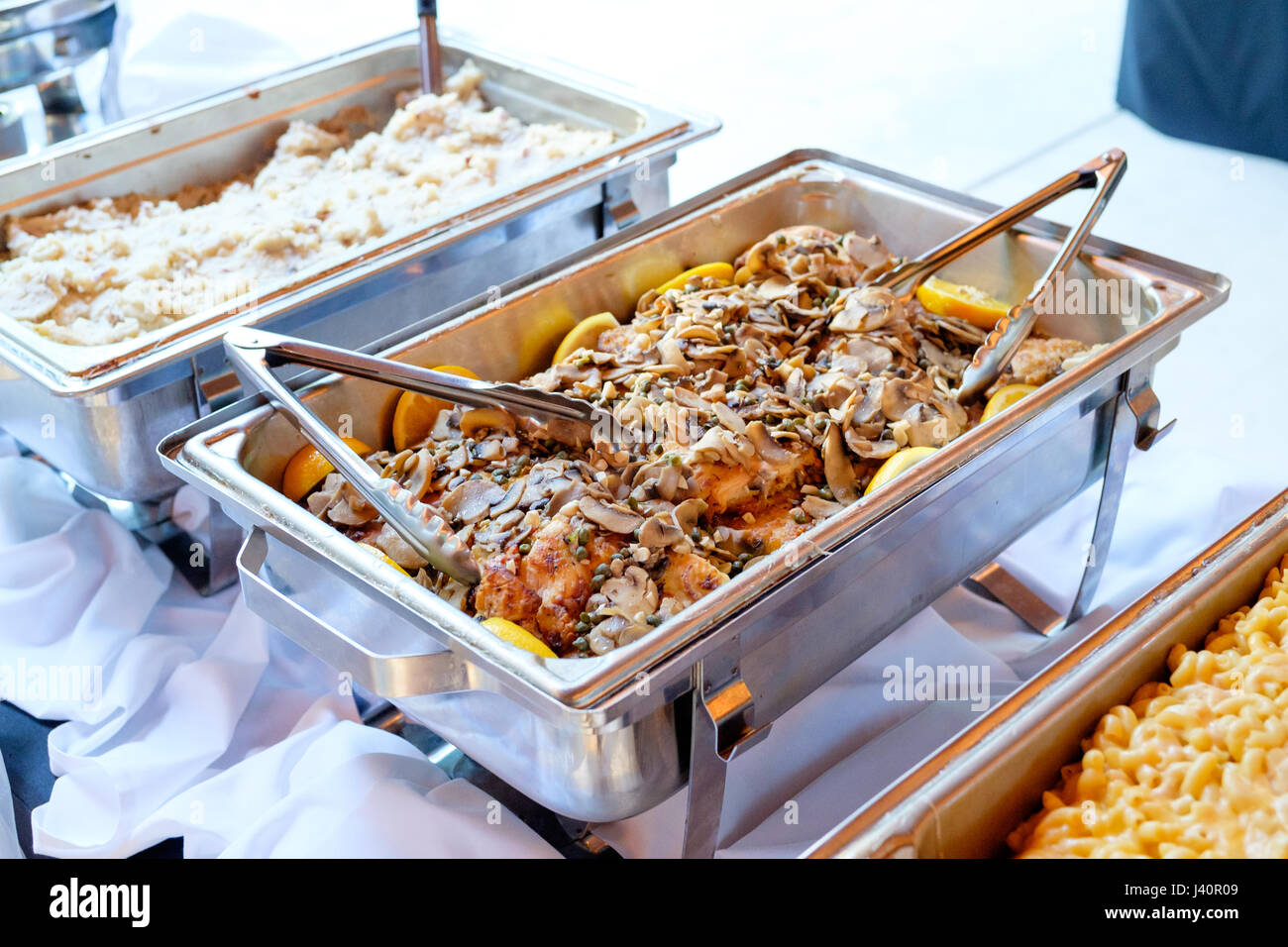 Wedding Reception Buffet Food Stock Photo 140159609 Alamy