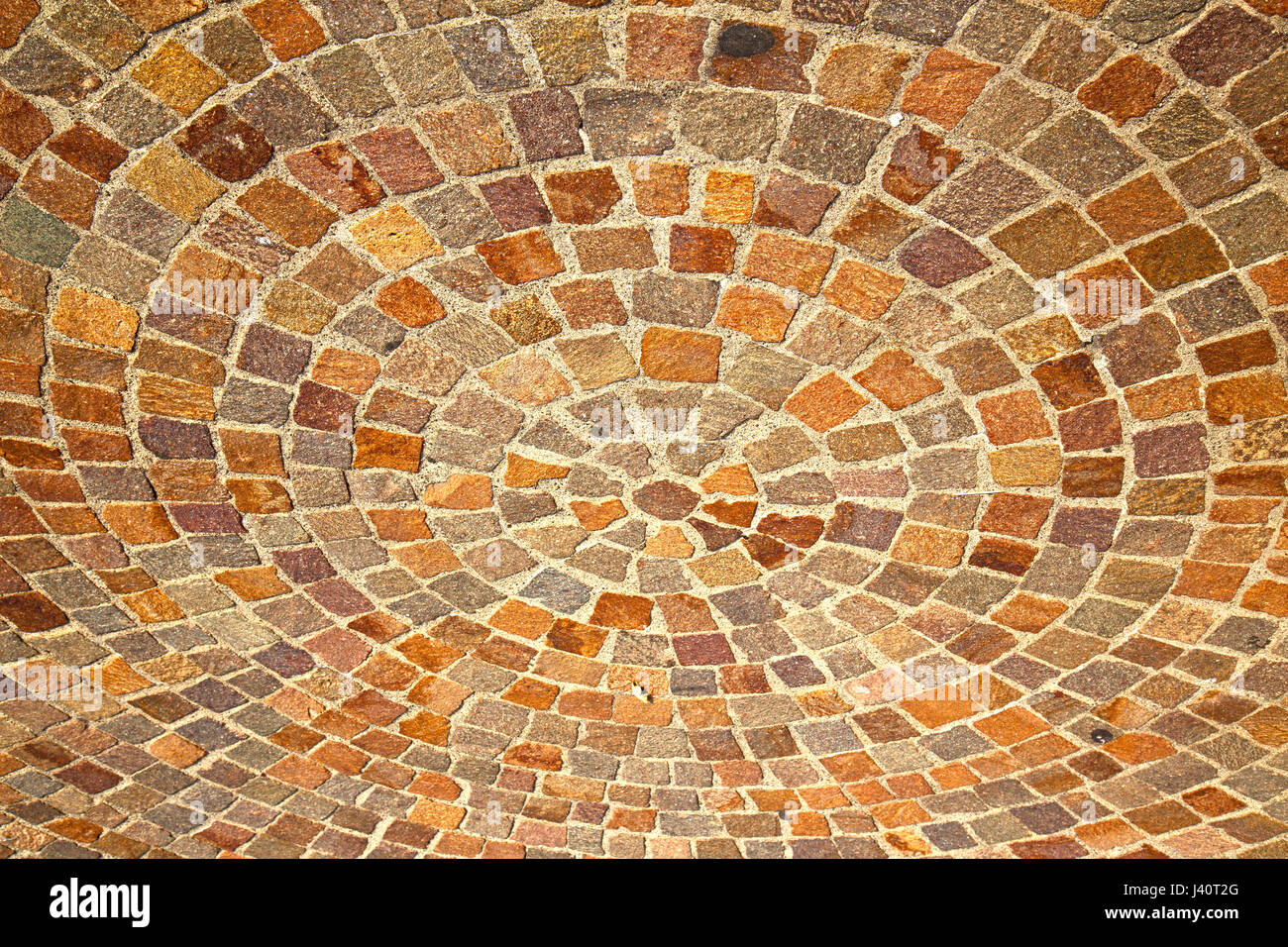in mozzate street lombardy italy varese abstract pavement of a curch ...