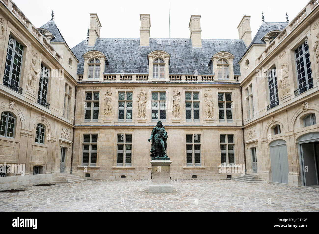 Museum Carnavalet, Marais, Paris, Ile-de-France, France Stock Photo