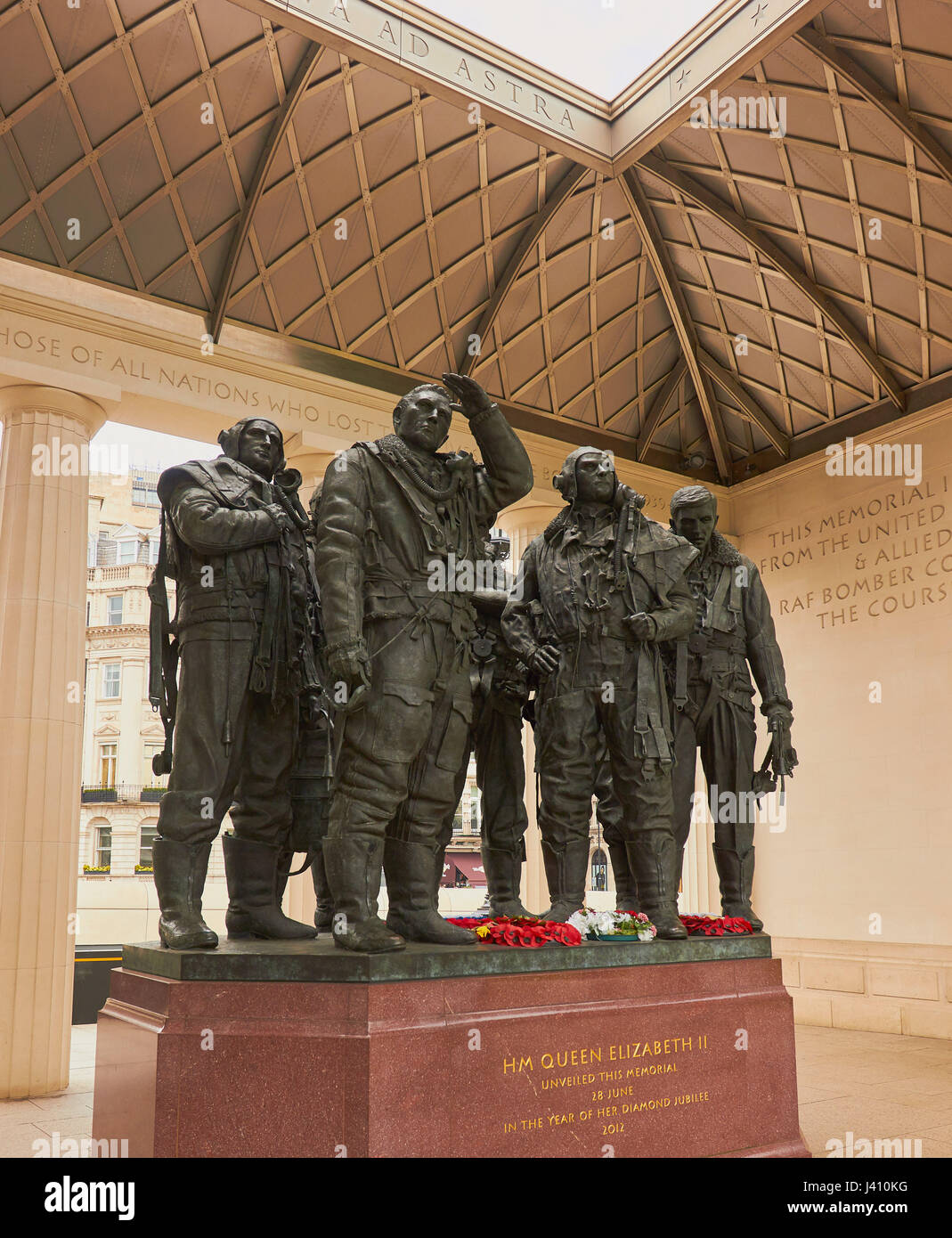 RAF Bomber Command Memorial sculpture by Philip Jackson