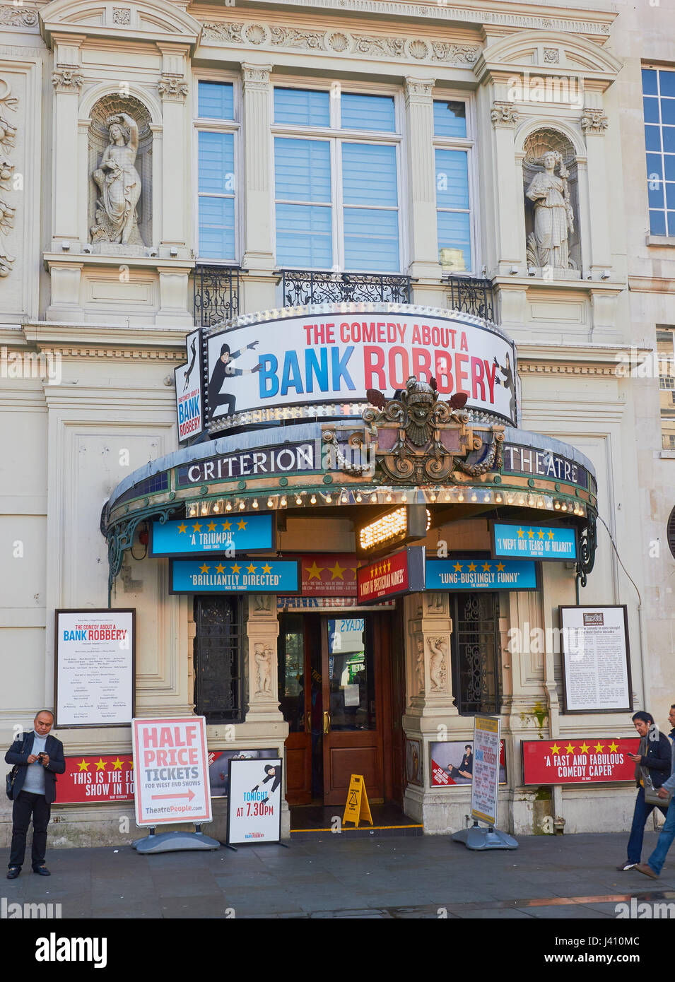 Grade II listed Criterion Theatre by Thomas Verity (1874), Piccadilly