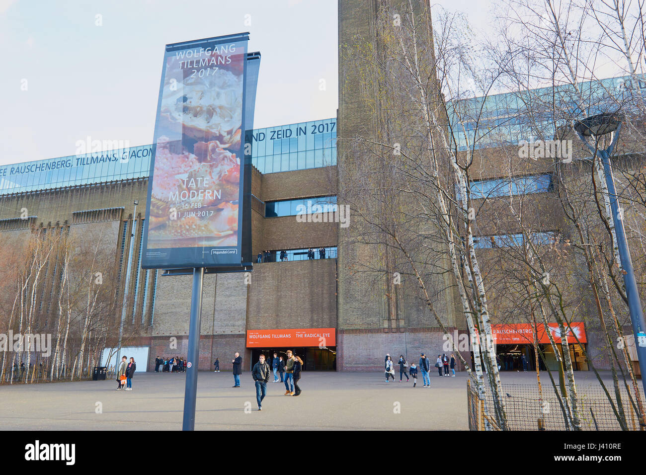 Tate Modern, Bankside, Southwark, London, England Stock Photo