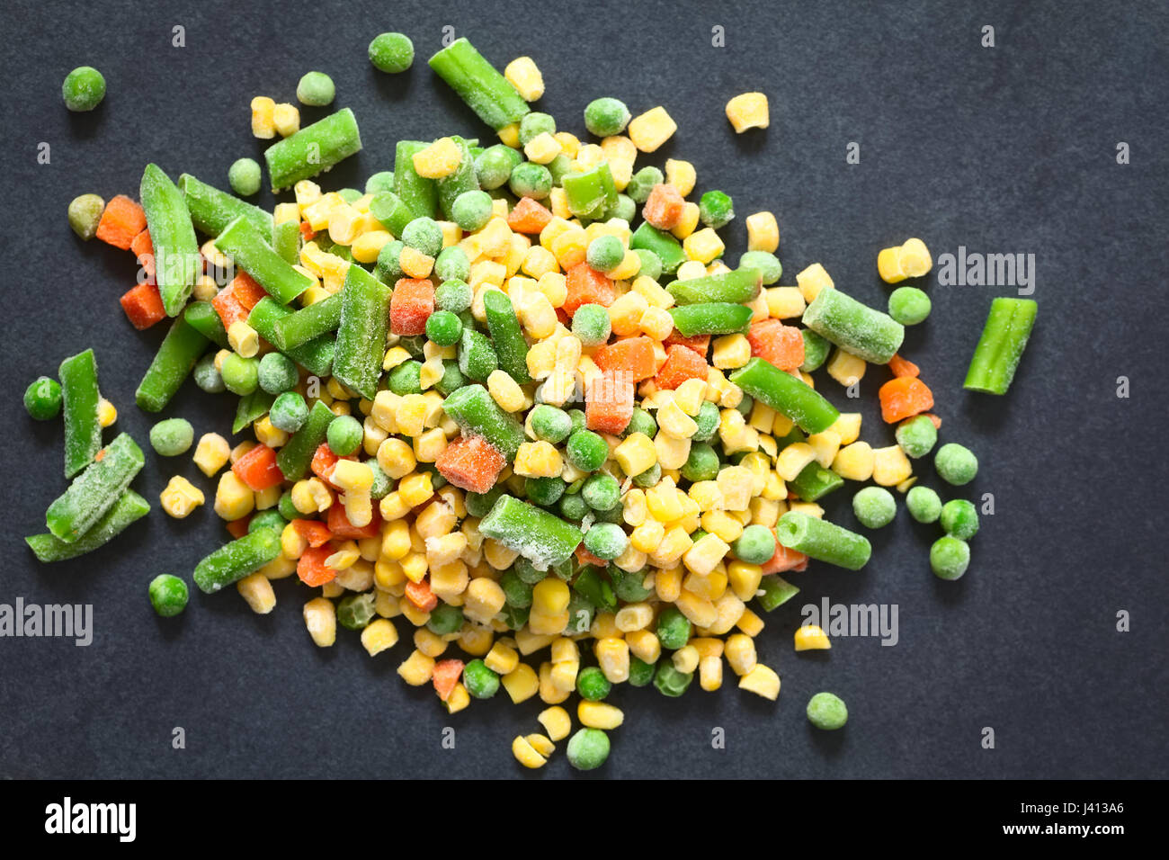 Frozen mixed vegetables (green bean, pea, carrot, sweet corn