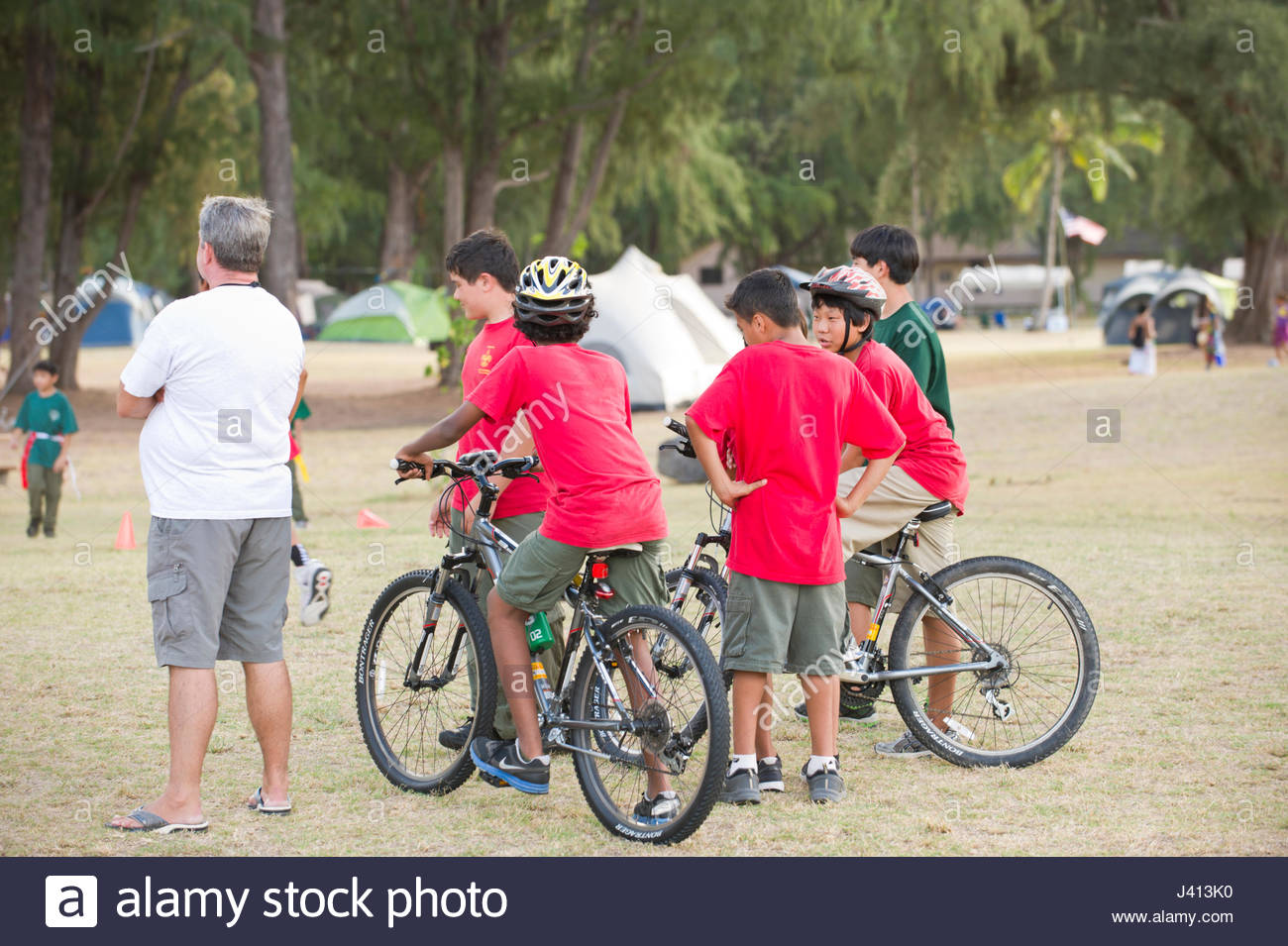 Boy Scout Camp Stock Photos & Boy Scout Camp Stock Images Alamy