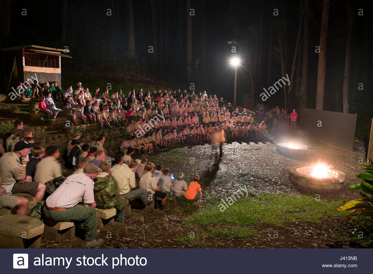 Campfire Scouts High Resolution Stock Photography and Images Alamy