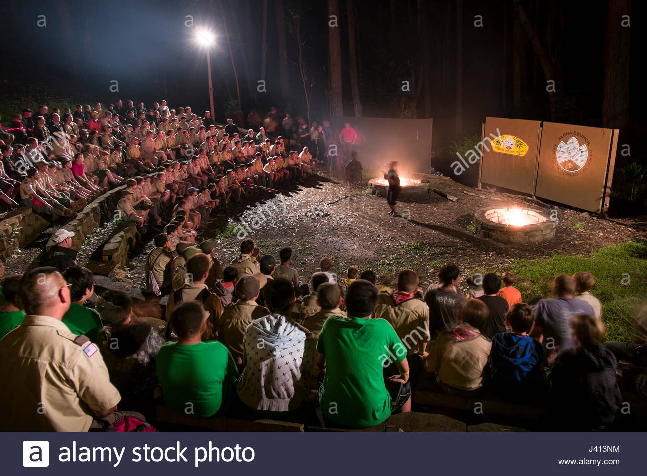 Campfire Scouts High Resolution Stock Photography and Images Alamy