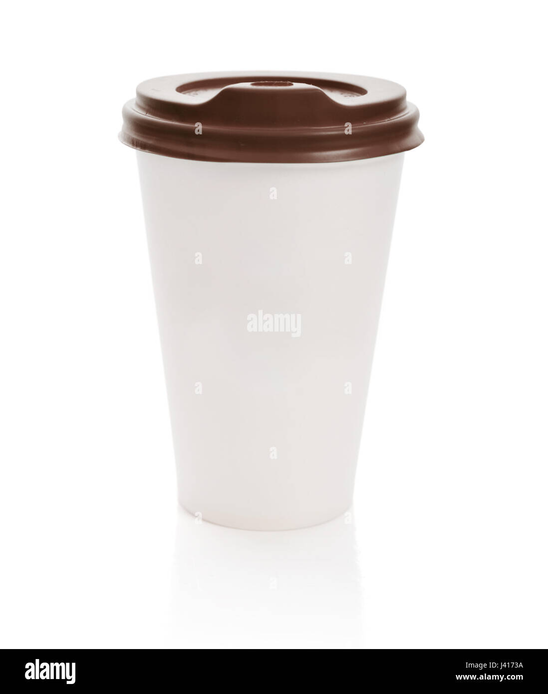 Coffee drinking paper cup isolated on white background Stock Photo - Alamy